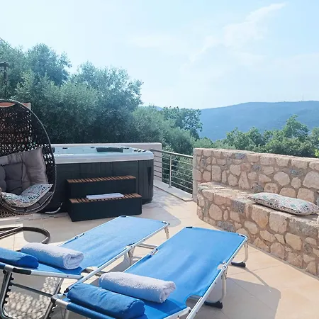 Stone Art Villa Hot Tub & Kastro *